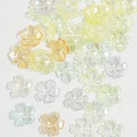 Harz Perlkappen, Blume, DIY, gemischte Farben, 15x15mm, ca. 2500PCs/Tasche, verkauft von Tasche