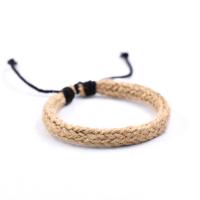 Linen Bracelet, handmade, Adjustable & Unisex 