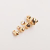 Brass Bead Tips, gold color plated, DIY 