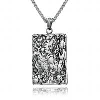 титан Свитер ожерелье, полированный, Мужский & чернеют, оригинальный цвет длина:Приблизительно 23.62 дюймовый, продается PC