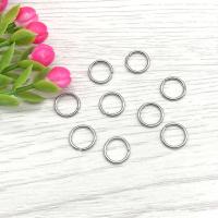 Stainless Steel Open Jump Ring, 304 Stainless Steel, Donut, polished, DIY, original color 