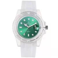 Women Wrist Watch, Silicone, with Plastic & Glass, Chinese movement & for woman & waterproof & luminated 