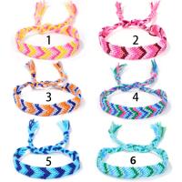 Cotton Thread Bracelet, handmade, fashion jewelry & folk style & adjustable & for woman cm 