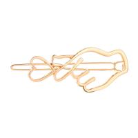 Hair Clip, Zinc Alloy, plated, fashion jewelry & for woman 