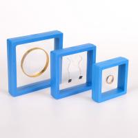 ABS Plastic Jewelry Display Box, with PE Plastic, transparent & for woman 