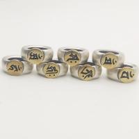 925 Sterling Silver Large Hole Bead, with Brass, anoint, DIY silver color, 12mm Approx 7mm 