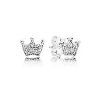 Cubic Zirconia Micro Pave Sterling Silver Earring, 925 Sterling Silver, with Cubic Zirconia & for woman & hollow 