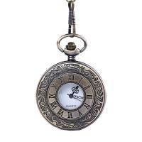 Watch Necklace, Zinc Alloy, Chinese movement, plated, waterproofless & Unisex Approx 16.73 Inch 