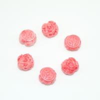 Reine Conch Shell goutte, Pivoines d'arbre, bijoux de mode & DIY, rose, 12mm, Vendu par PC