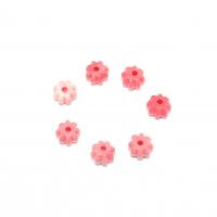 Reine Conch Shell goutte, avec résine, Citrouille, bijoux de mode & DIY, rose, 8mm, Vendu par PC