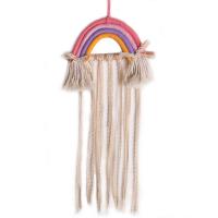 Hanging Ornaments, Cotton Thread, Rainbow, handmade 