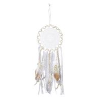 Fashion Dream Catcher, Feather, with Wood, hanging 410mm 