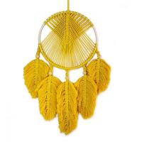 Fashion Dream Catcher, Cotton Thread, with Wood, handmade, hanging 