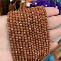 Goldstone Beads, Round, polished, DIY & faceted Approx 14.17 Inch 