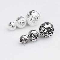 Sterling Silber Spacer Perlen, 925er Sterling Silber, plattiert, verschiedene Größen vorhanden, keine, verkauft von PC