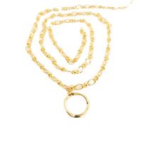 Brass Rope Chain, 18K gold plated, DIY 