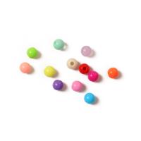 Acrylic Jewelry Beads, DIY 6mm 