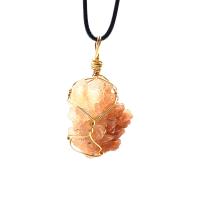 Ice Quartz Agate Pendants, with Brass, Nuggets, gold color plated, random style & druzy style, 18-25mmx30-60mm 