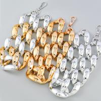 CCB Jewelry Necklace, Zinc Alloy, with Copper Coated Plastic, plated, fashion jewelry & for woman .4 cm 