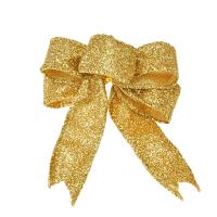 Cloth ribbon  bow, with Sequins, Bowknot, handmade, DIY & Christmas jewelry 