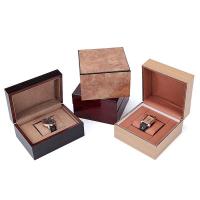 Boîte de montre en bois, vernis au four, durable & styles différents pour le choix, plus de couleurs à choisir, Vendu par PC