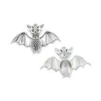 Zinc Alloy Animal Pendants, Bat, antique silver color plated, Unisex Approx 