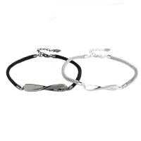 Couple Bracelet, 925 Sterling Silver, plated, Adjustable & fashion jewelry 