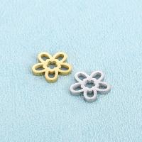 Stainless Steel Flower Pendant, 304 Stainless Steel, fashion jewelry & DIY 13mm 
