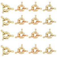 Brass Spring Ring Clasp, high quality gold color plated, DIY nickel, lead & cadmium free 