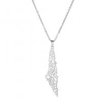 Titanium Steel Jewelry Necklace, plated, Unisex 550mm 