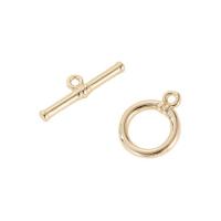 Brass Toggle Clasp, gold color plated, DIY, 17.9*5.24mm,13.85*11mm 