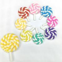 Handy Heimwerken Satz, Polymer Ton, Lollipop, DIY, keine, 21x15mm, ca. 100PCs/Tasche, verkauft von Tasche