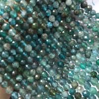 Apatite perles nature, Apatites, Rond, poli, DIY & facettes, multicolore, 6-6.5mm Environ 38 cm, Vendu par brin