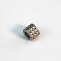 Бусины из нержавеющей стали с большимиотверстиями, Нержавеющая сталь 304, полированный, DIY отверстие:Приблизительно 5.8mm, продается PC