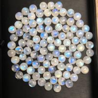 Moonstone Cabochon, Round, polished, DIY, white, 10mm, Approx 