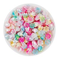 plastique ABS calotte de perle, fleur, DIY, plus de couleurs à choisir Vendu par sac