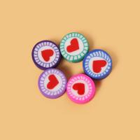 Perles bijoux Fimo , argile de polymère, fait à la main, DIY, couleurs mélangées Vendu par PC