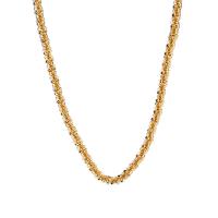 Brass Chain Necklace, with 1.96 inch extender chain, plated & for woman Approx 14.17 Inch 