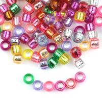 Mode Kunststoff-Perlen, Kunststoff, DIY, keine, 6x4.2mm, ca. 100PCs/Tasche, verkauft von Tasche