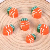Fruit Polymer Clay Beads, DIY 10mm, Approx 