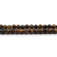 Tiger Eye Beads, Round, polished & DIY & faceted, yellow Approx 38 cm 
