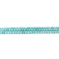 Gefärbter Marmor Perlen, rund, poliert, DIY & facettierte, himmelblau, 6mm, ca. 62PCs/Strang, verkauft von Strang