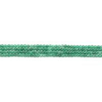 Gefärbter Marmor Perlen, rund, poliert, DIY & facettierte, grün, 4mm, ca. 90PCs/Strang, verkauft von Strang