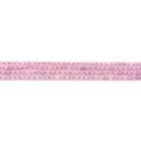 Gefärbter Marmor Perlen, rund, poliert, DIY & facettierte, Rosa, 4mm, ca. 90PCs/Strang, verkauft von Strang
