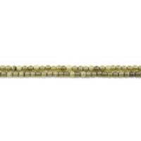 Gefärbter Marmor Perlen, rund, poliert, DIY, grün, 4mm, ca. 90PCs/Strang, verkauft von Strang