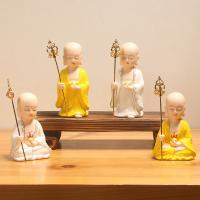 Buddhist Gift Decoration, White Porcelain, handmade, for home and office & durable 