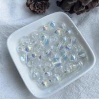 Miracle Glass Beads, Round, plated, DIY, 8mm, Approx 