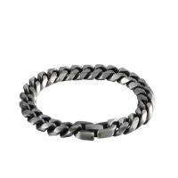 Titanium Steel Bracelet, polished & for man, original color 