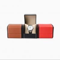 Boîte de montre en cuir, cuir PU, durable & styles différents pour le choix, plus de couleurs à choisir, Vendu par PC