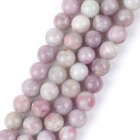 Lila Perlen, Flieder Perlen, rund, DIY & verschiedene Größen vorhanden, violett, Länge:ca. 37-39 cm, verkauft von Strang